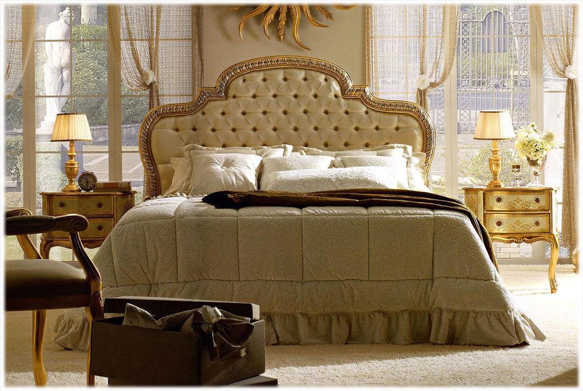 Купить Кровать 306/GL Andrea Fanfani в магазине итальянской мебели Irice home