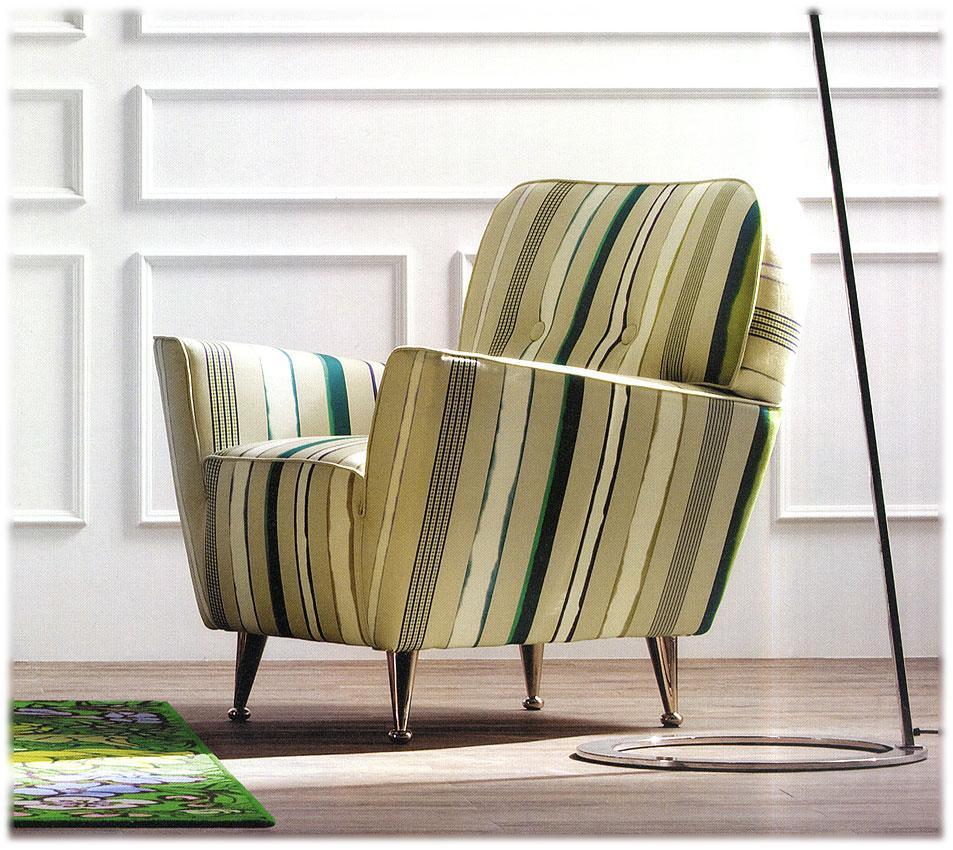 Купить Кресло Giulia CR/3871 Creazioni в магазине итальянской мебели Irice home