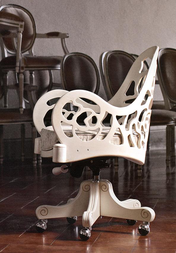 Купить Рабочее кресло Violetta 0580 Volpi в магазине итальянской мебели Irice home