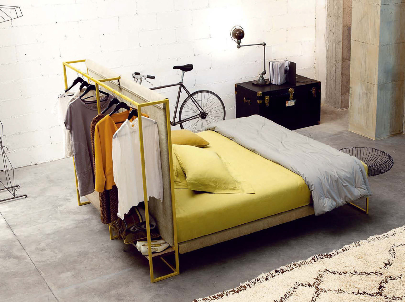 Купить Кровать FRAME Twils в магазине итальянской мебели Irice home