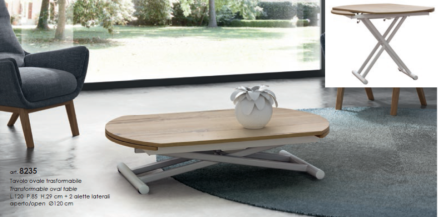 Купить Стол MORPHOSIS 8235 Euro Design в магазине итальянской мебели Irice home