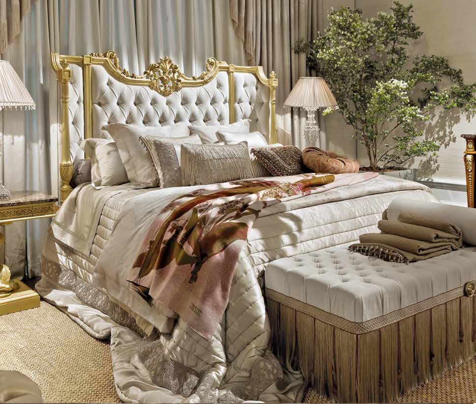 Купить Кровать ARETHA BED 1606 Provasi в магазине итальянской мебели Irice home