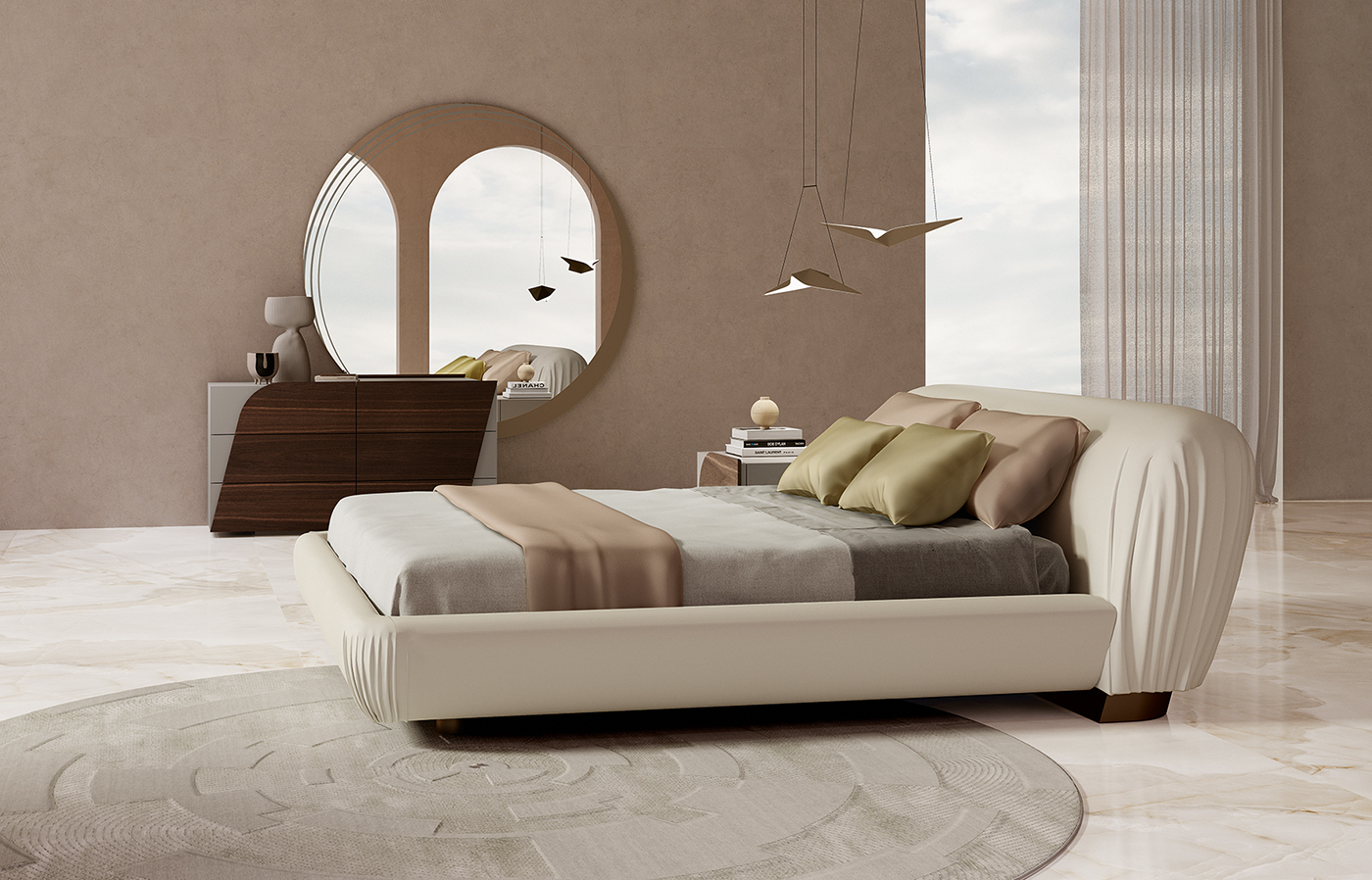 Купить Кровать GRAND PLIAGE Bizzotto в магазине итальянской мебели Irice home
