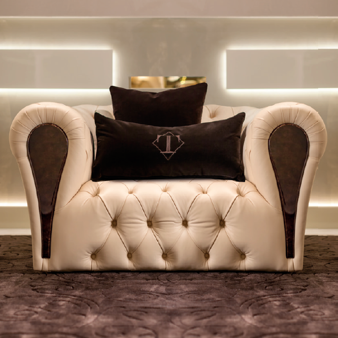 Купить Кресло MAYFAIR TM414L Turri в магазине итальянской мебели Irice home фото №2