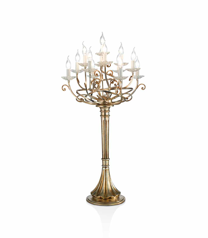 Купить Настольная лампа FLAMBEAU 10501/LG Stillux в магазине итальянской мебели Irice home
