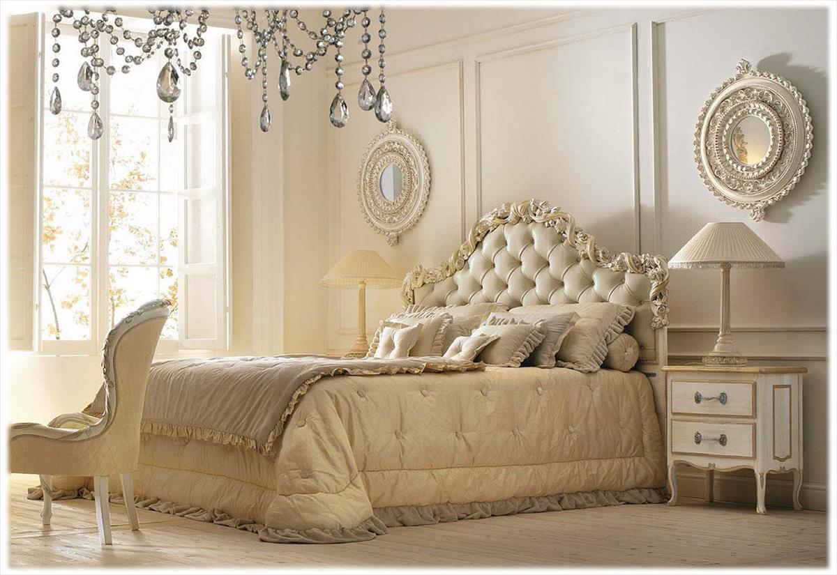 Купить Кровать 1696 LET B CAPITONE Savio Firmino в магазине итальянской мебели Irice home