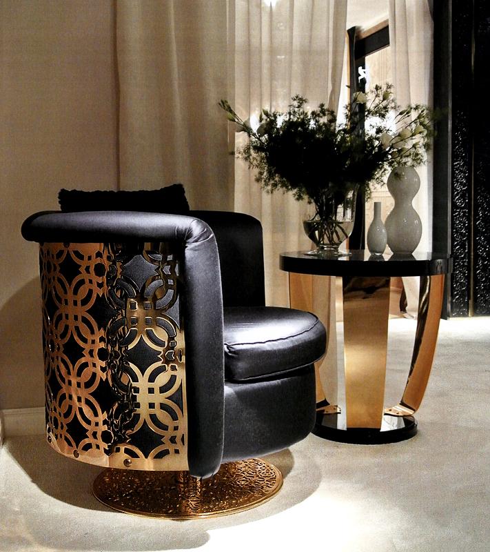 Купить Кресло вращающееся SARAYA LA 651 Elledue в магазине итальянской мебели Irice home