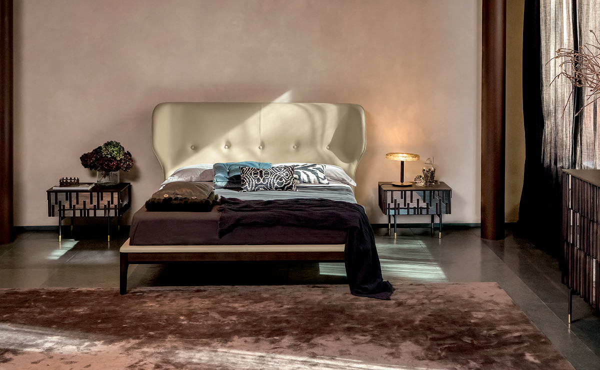 Купить Кровать AMBRA Tonin Casa в магазине итальянской мебели Irice home фото №2