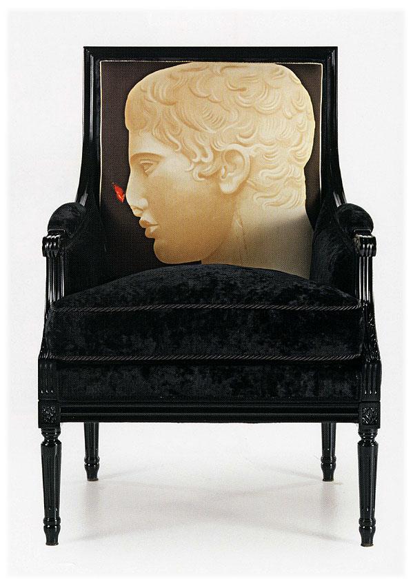 Купить Кресло Luigi XVI-Canc Zanaboni в магазине итальянской мебели Irice home