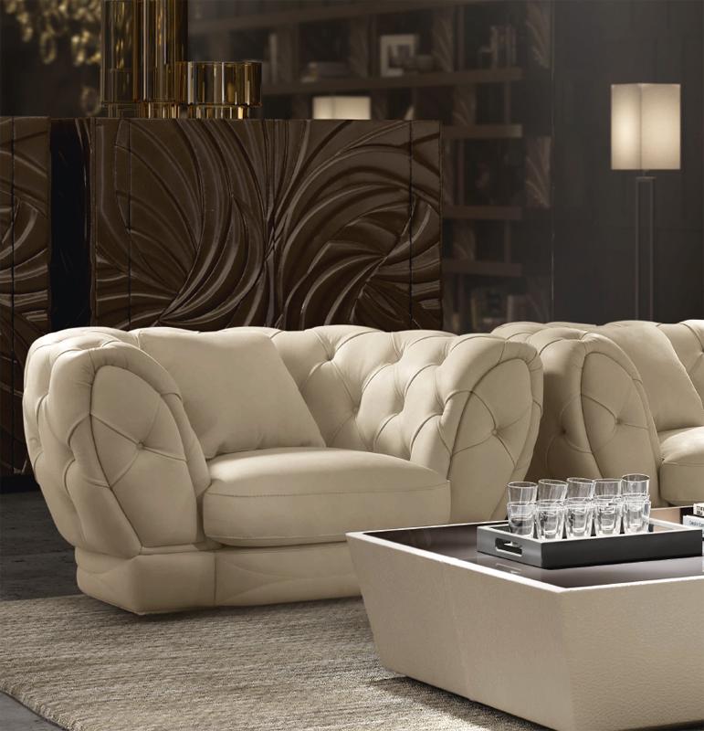 Купить Кресло OTTAVIANO poltrona BM Style в магазине итальянской мебели Irice home