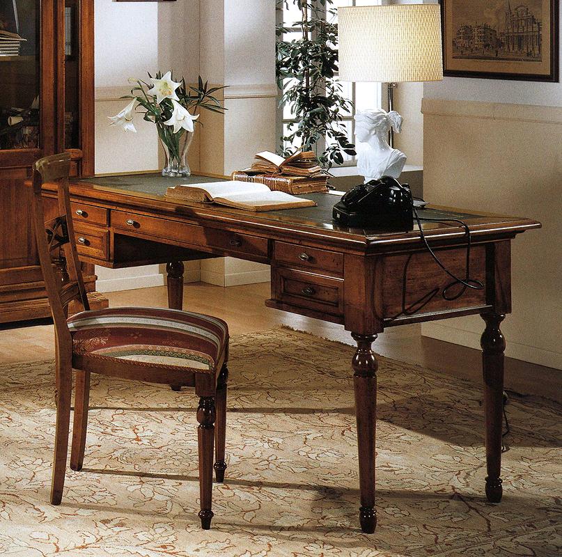 Купить Письменный стол E-416-LE Giuliacasa в магазине итальянской мебели Irice home