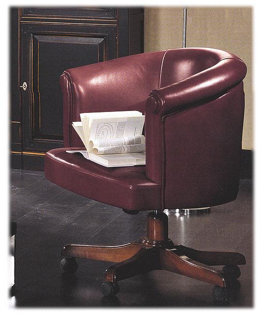 Купить Кресло вращающееся Giotto 7348 Modenese Gastone в магазине итальянской мебели Irice home