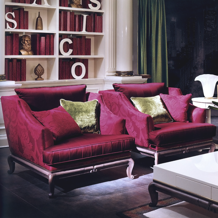 Купить Кресло THAIS S 411 Elledue в магазине итальянской мебели Irice home