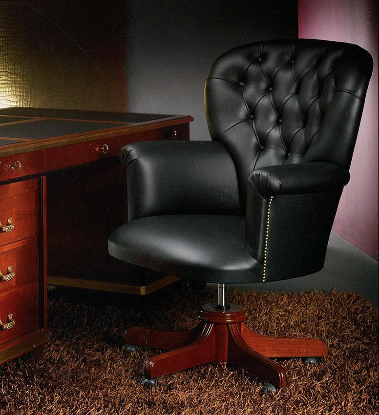Купить Рабочее кресло Globe Office 8348A Veneta Sedie в магазине итальянской мебели Irice home