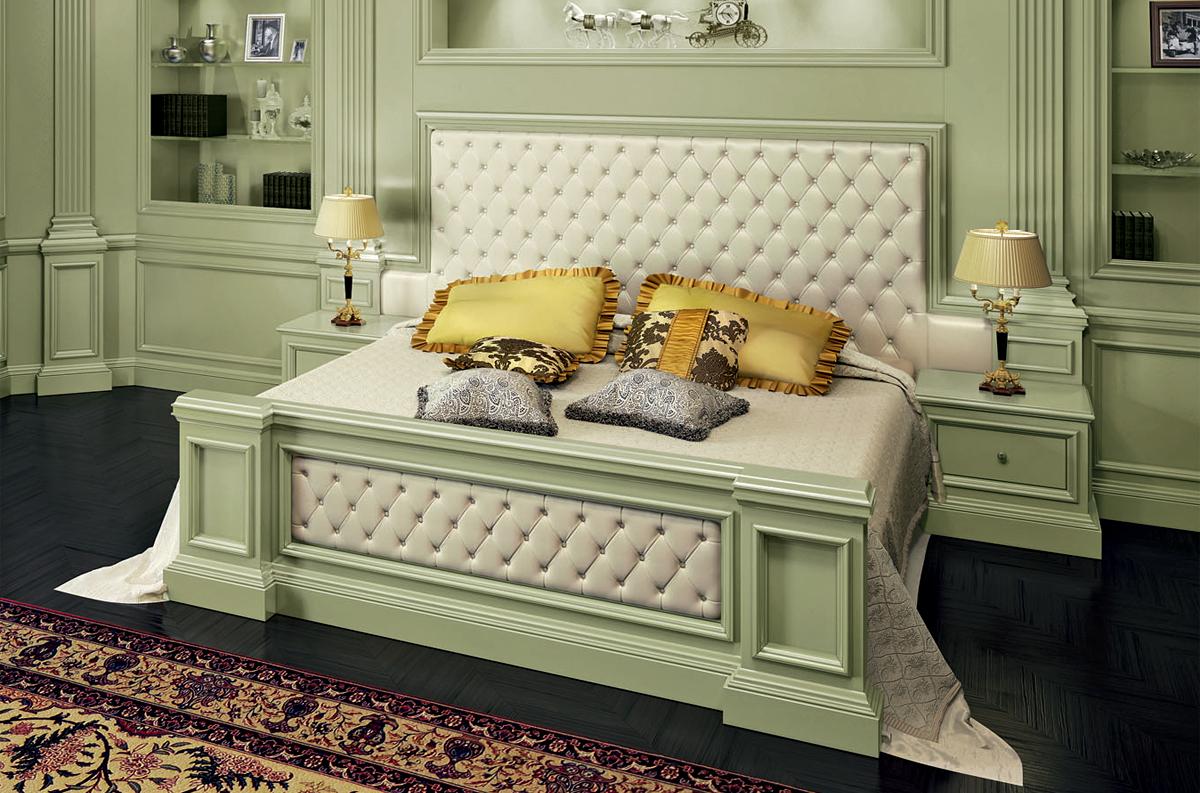 Купить Кровать WHITEHALL COMP013 Tiferno в магазине итальянской мебели Irice home