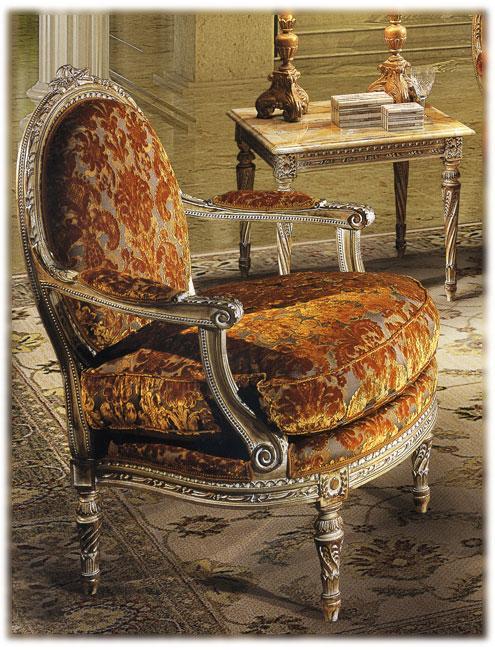 Купить Кресло Leopardi 0550 Angelo Cappellini в магазине итальянской мебели Irice home