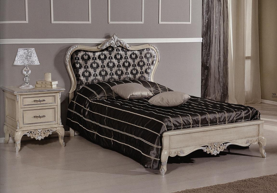 Купить Кровать VI0532-SI Giuliacasa в магазине итальянской мебели Irice home