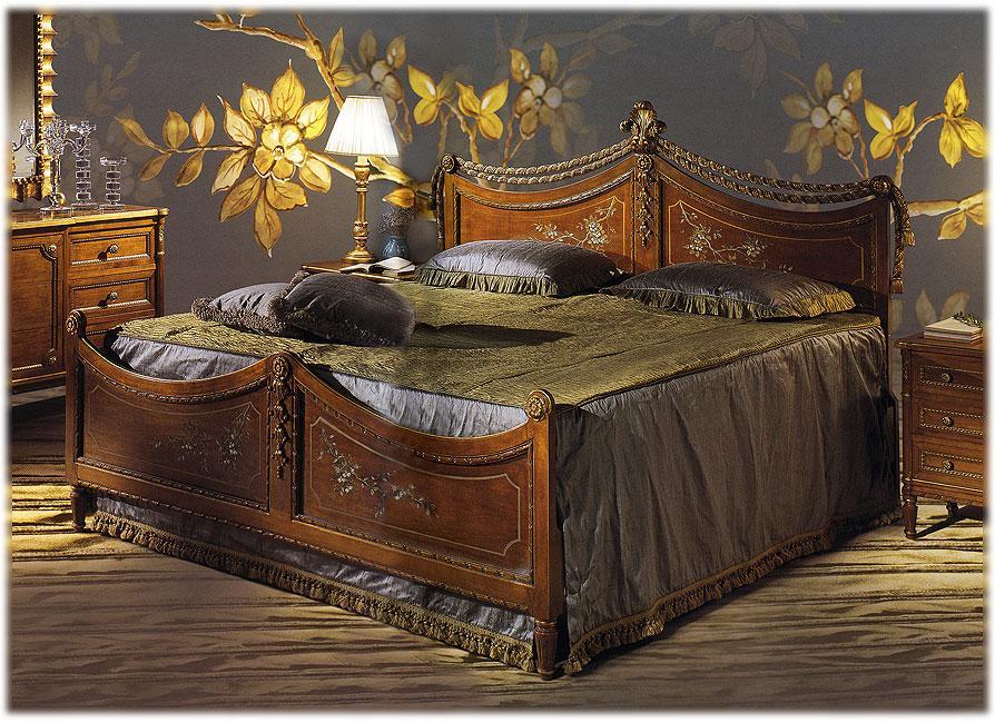 Купить Кровать 7600/P21 Angelo Cappellini в магазине итальянской мебели Irice home