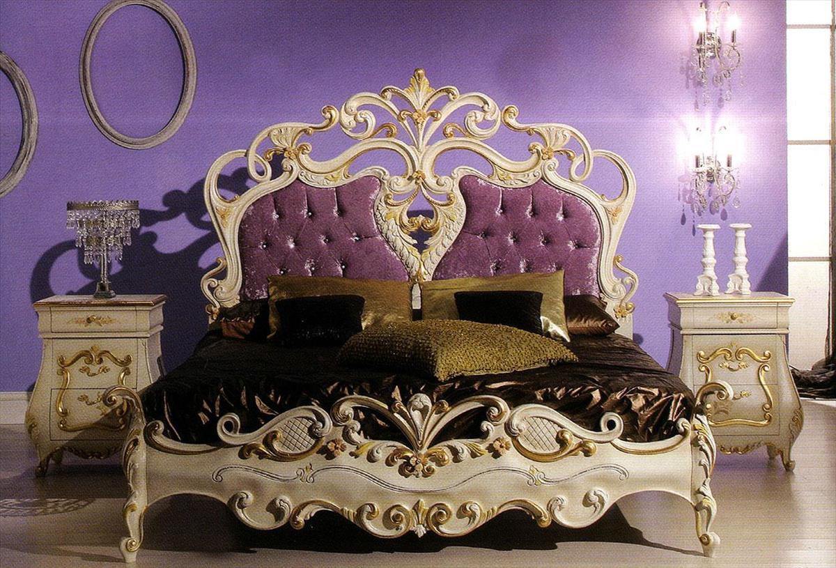 Купить Кровать Mirian 0550/180-VE Giuliacasa в магазине итальянской мебели Irice home