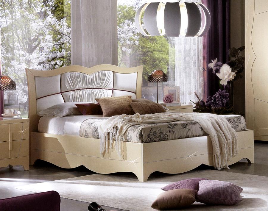 Купить Кровать CARMEN 742-TI Giuliacasa в магазине итальянской мебели Irice home