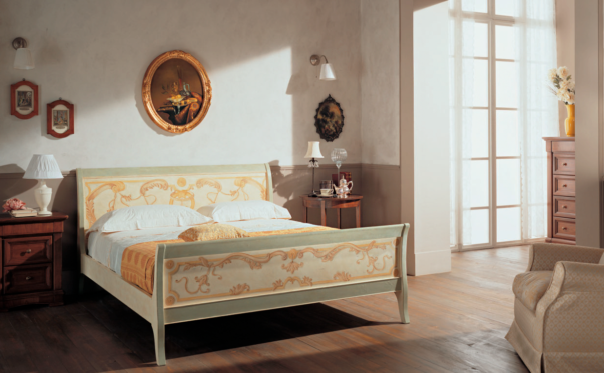 Купить Кровать SCALIGERA 2930 Tiferno в магазине итальянской мебели Irice home