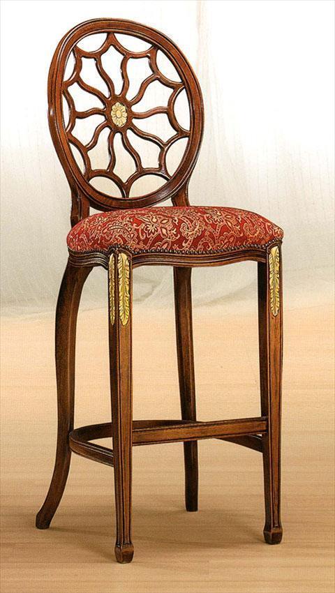 Купить Барный стул Spider 1103/N Morello Gianpaolo в магазине итальянской мебели Irice home