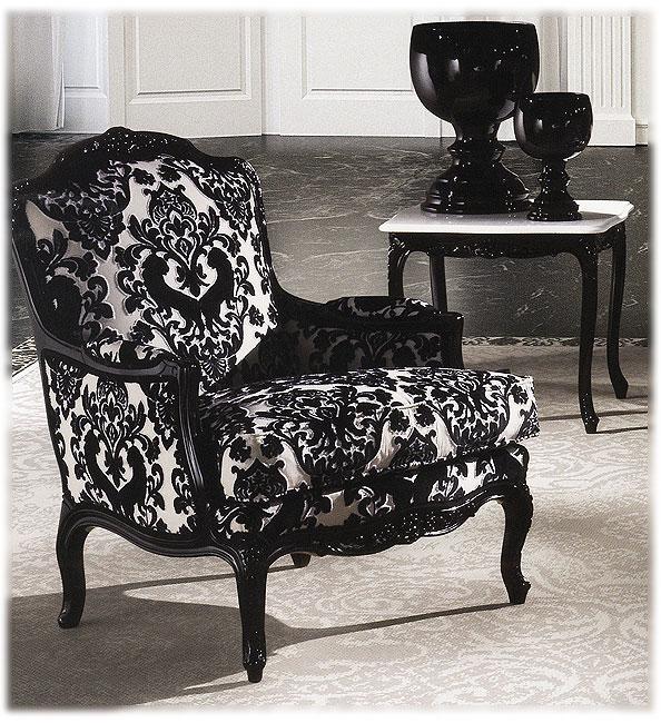 Купить Кресло Balzac 1663/B Angelo Cappellini в магазине итальянской мебели Irice home