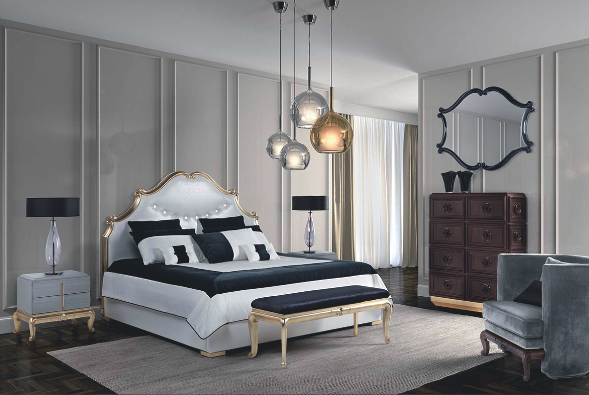 Купить Кровать THAIS B 411 Elledue в магазине итальянской мебели Irice home фото №2
