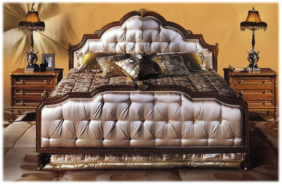Купить Кровать Satie 12100/21 Angelo Cappellini в магазине итальянской мебели Irice home