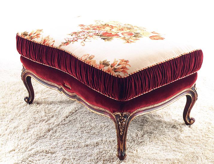 Купить Пуф ORCHIDEA 01 Bedding в магазине итальянской мебели Irice home