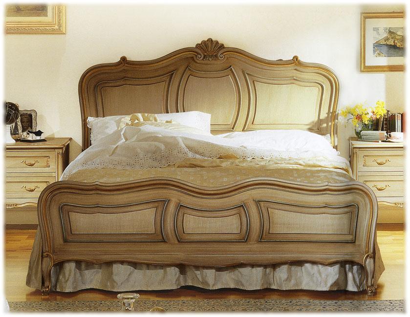 Купить Кровать Strauss 7107/21 Angelo Cappellini в магазине итальянской мебели Irice home