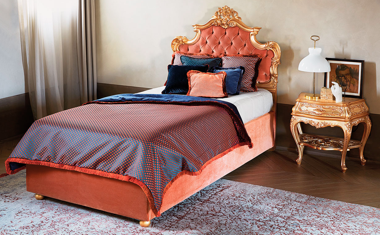 Купить Кровать CALIPSO 702/1 Silik в магазине итальянской мебели Irice home