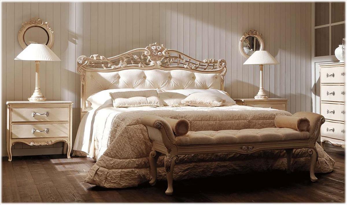 Купить Кровать 1773 LET B CAPITONE Savio Firmino в магазине итальянской мебели Irice home