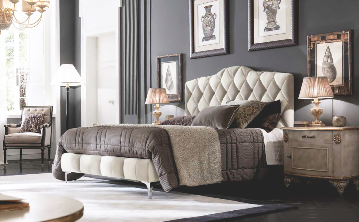 Купить Кровать 2503 Vittorio grifoni в магазине итальянской мебели Irice home