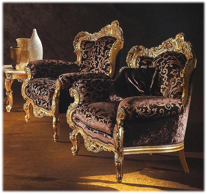 Купить Кресло Berchet 0570 Angelo Cappellini в магазине итальянской мебели Irice home