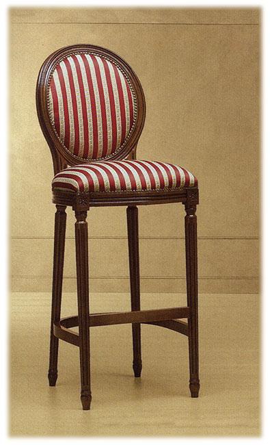 Купить Барный стул Luigi XVI 363/K Morello Gianpaolo в магазине итальянской мебели Irice home