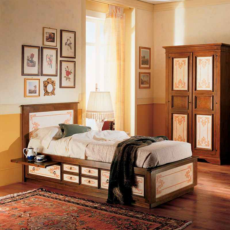 Купить Кровать FARNESE 2947 Tiferno арт.2510205 в магазине итальянской мебели Irice home