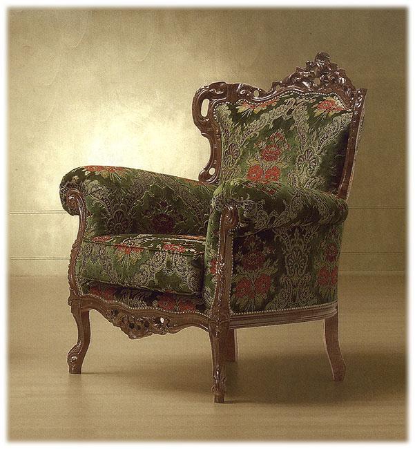 Купить Кресло Margherita 579/K 3 Morello Gianpaolo в магазине итальянской мебели Irice home