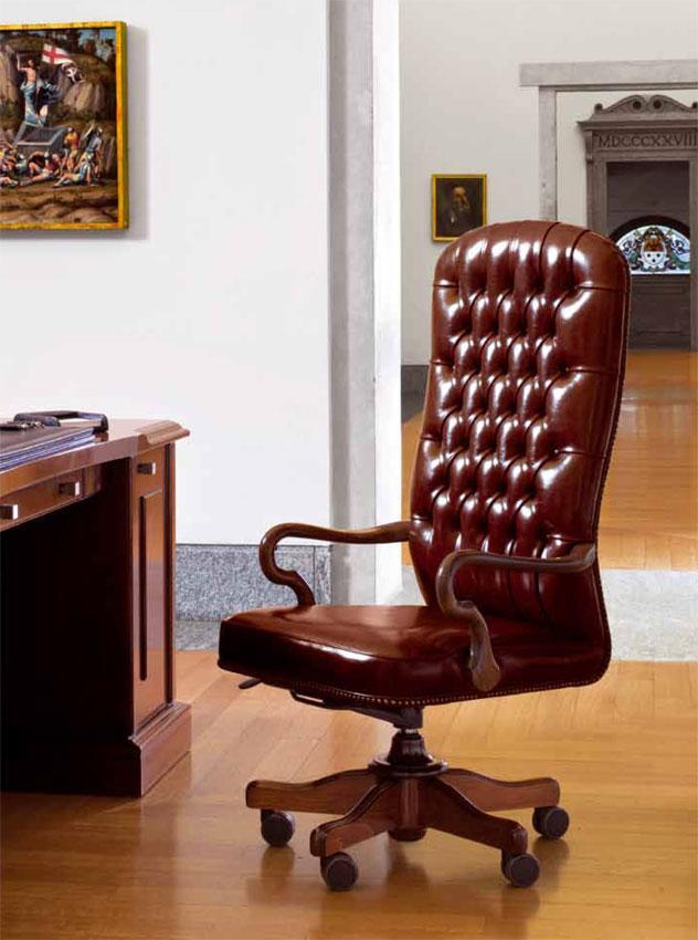 Купить Кресло руководителя America 123 Mascheroni в магазине итальянской мебели Irice home