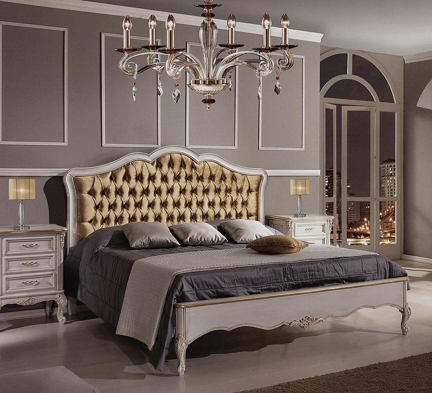 Купить Кровать VI0523/180-SI Giuliacasa в магазине итальянской мебели Irice home