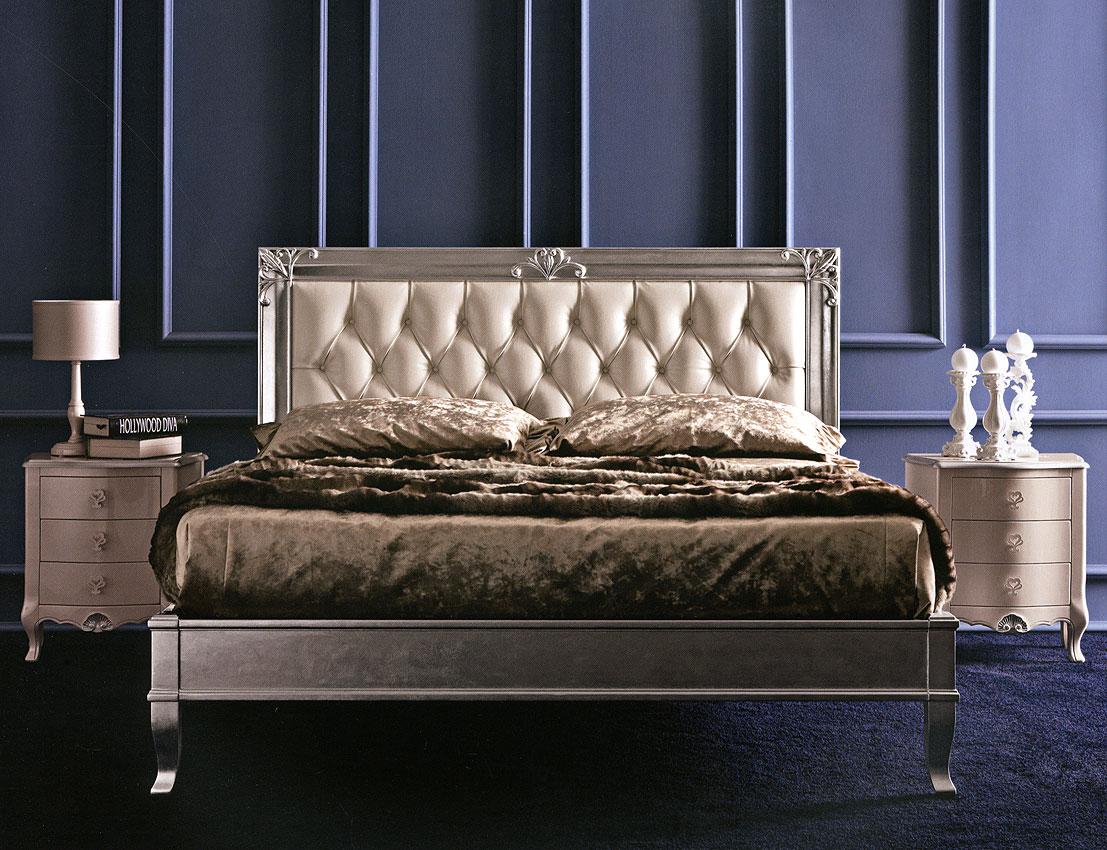 Купить Кровать Clara 882-DD Cortezari в магазине итальянской мебели Irice home