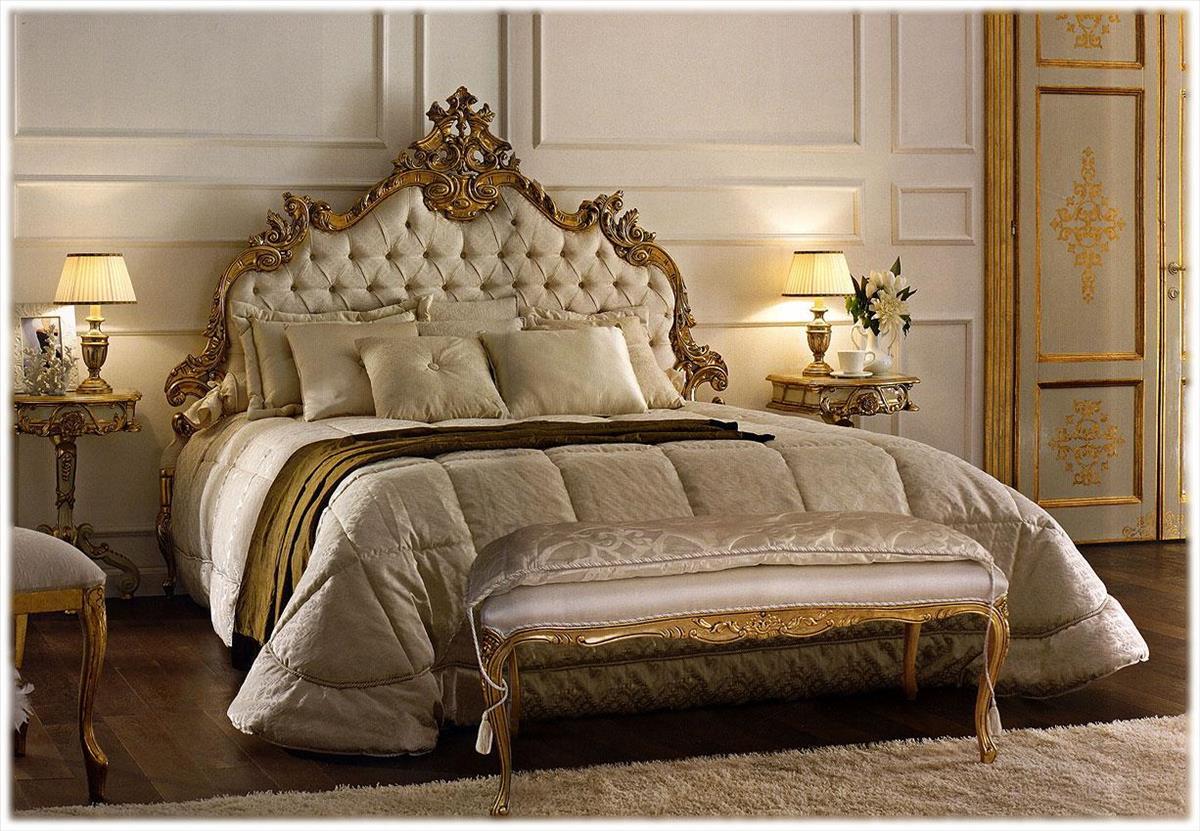 Купить Кровать 302/GL Andrea Fanfani в магазине итальянской мебели Irice home