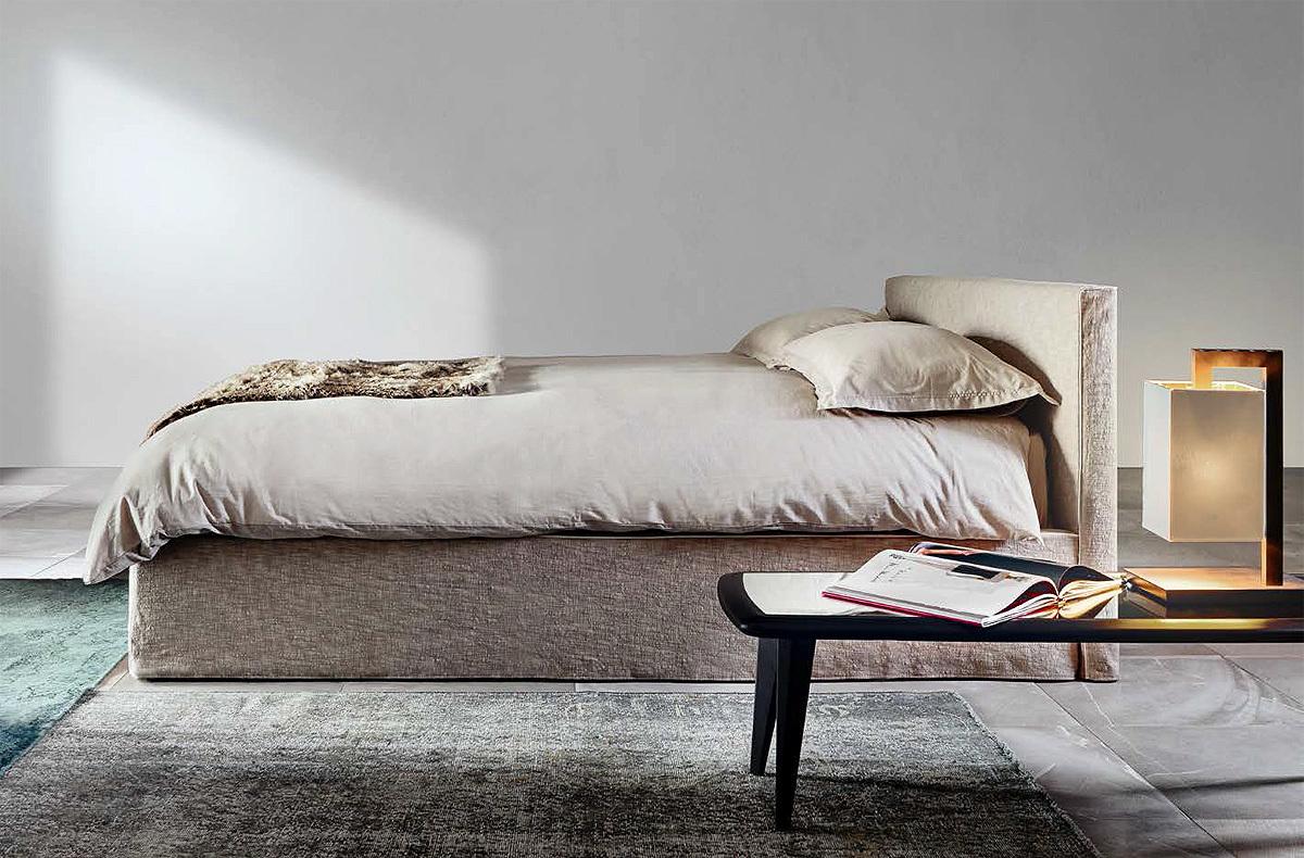 Купить Кровать 5400 Tangram 5400001 Vibieffe в магазине итальянской мебели Irice home