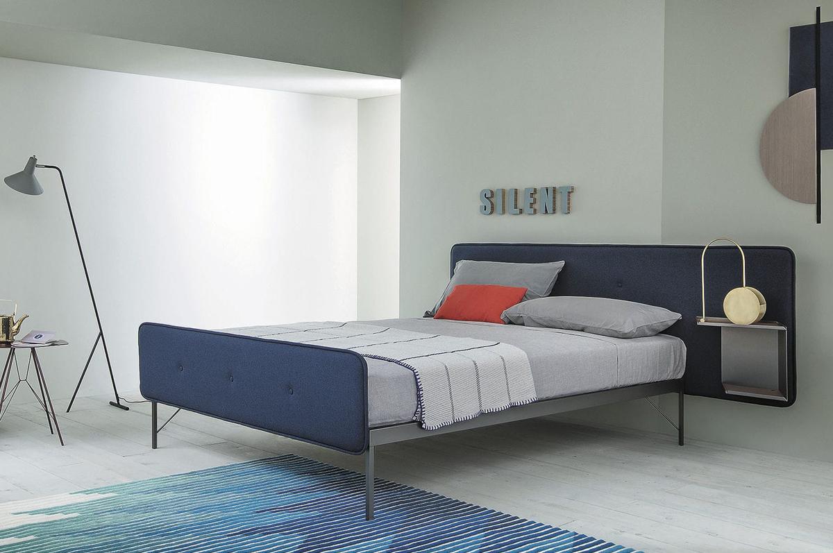 Купить Кровать HOTELROYAL 1716 Zanotta в магазине итальянской мебели Irice home