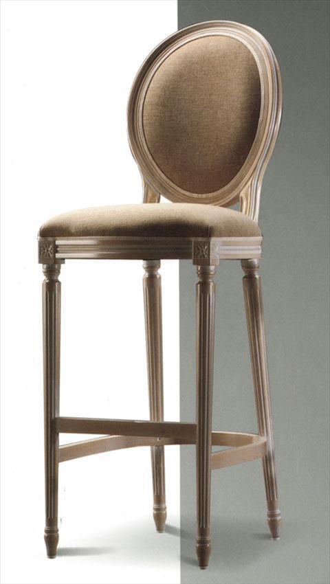 Купить Барный стул Luigi XVI 8023B Veneta Sedie в магазине итальянской мебели Irice home