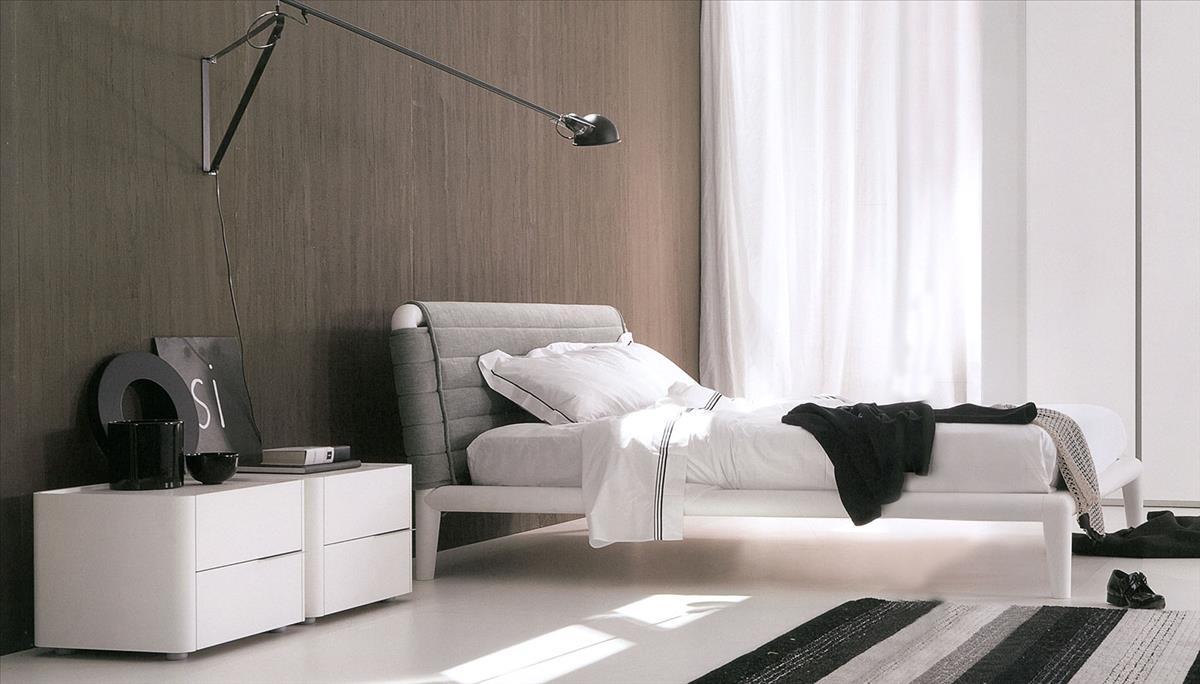 Купить Кровать TUBE SOFT LE430 - N Olivieri в магазине итальянской мебели Irice home фото №2