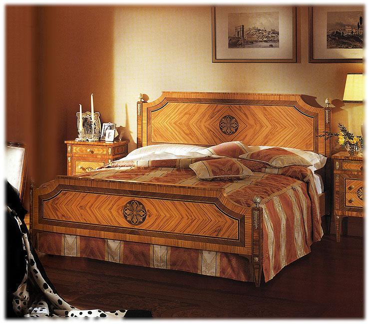 Купить Кровать Grieg 9620/18 Angelo Cappellini в магазине итальянской мебели Irice home