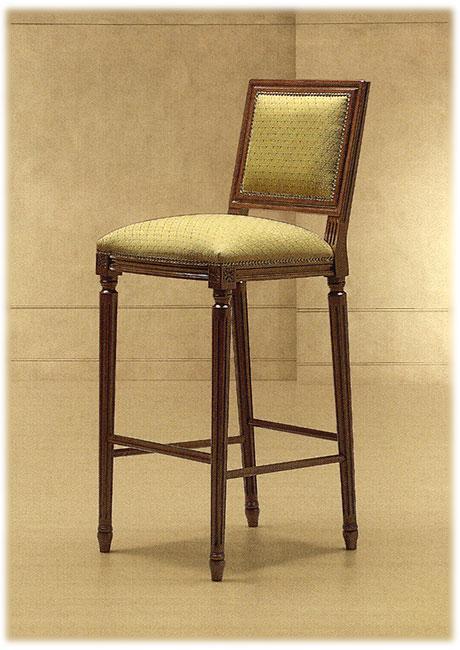 Купить Барный стул Luigi XVI 470/K Morello Gianpaolo в магазине итальянской мебели Irice home