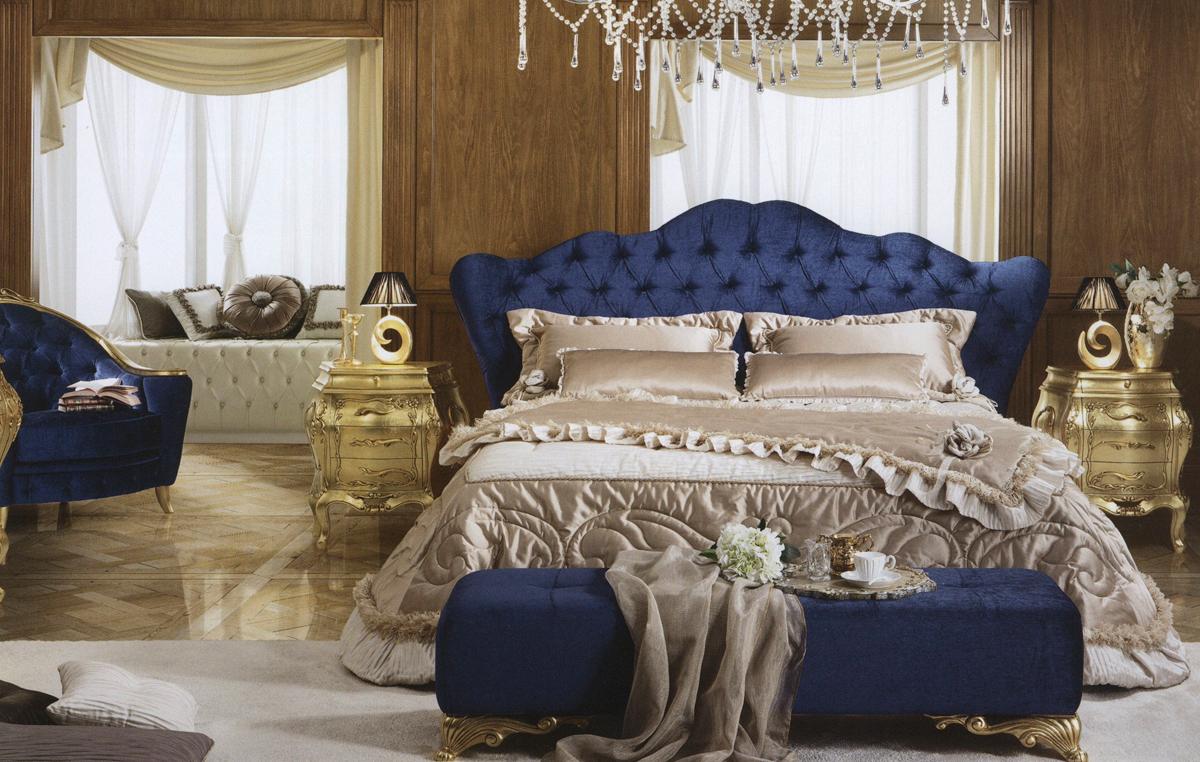 Купить Кровать AIRONE CAPITONEE Piermaria в магазине итальянской мебели Irice home