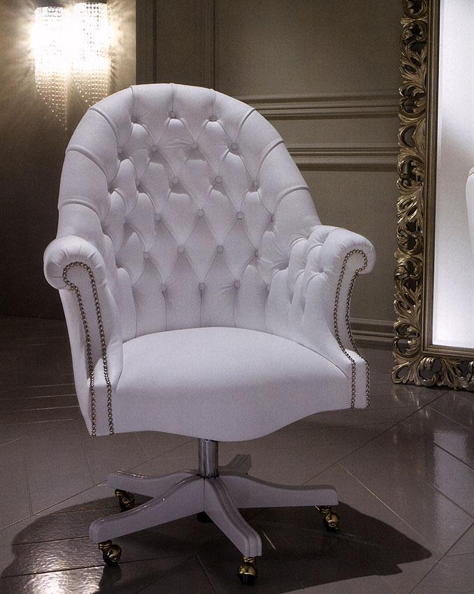 Купить Кресло руководителя SHINE poltrona girevole DV Home Collection в магазине итальянской мебели Irice home